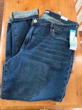 STS Blue Dark Wash Straight Leg Jeans